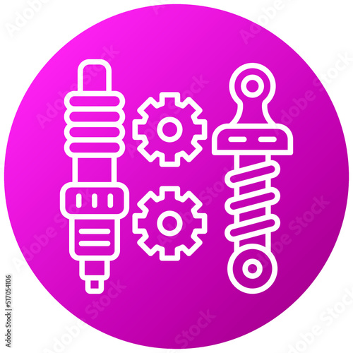 Car Parts Icon Style