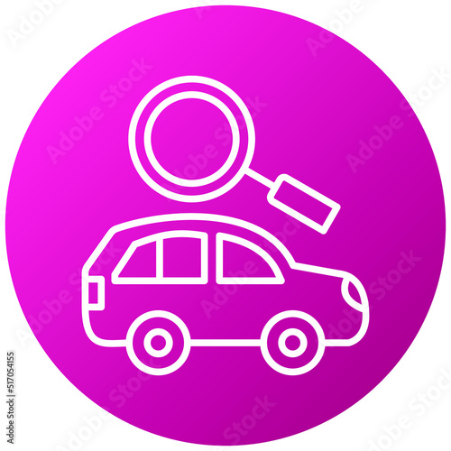 Car Finder Icon Style
