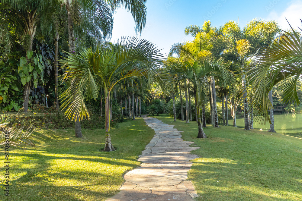 natural landscape in the city of Brumadinho, State of Minas Gerais, Brazil