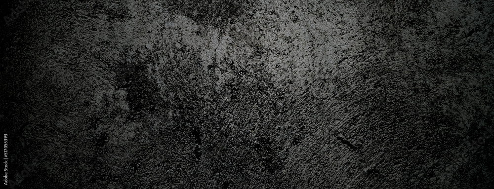 Black stone concrete texture background. Dark grey black cement for background. - obrazy, fototapety, plakaty 