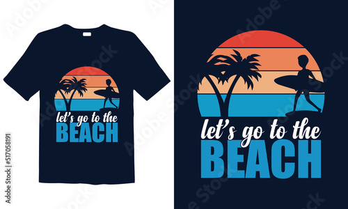 Summer t-shirt design. Best for fashion graphics, t-shirt prints, posters, stickers, décor elements, t-shirts, and prints.