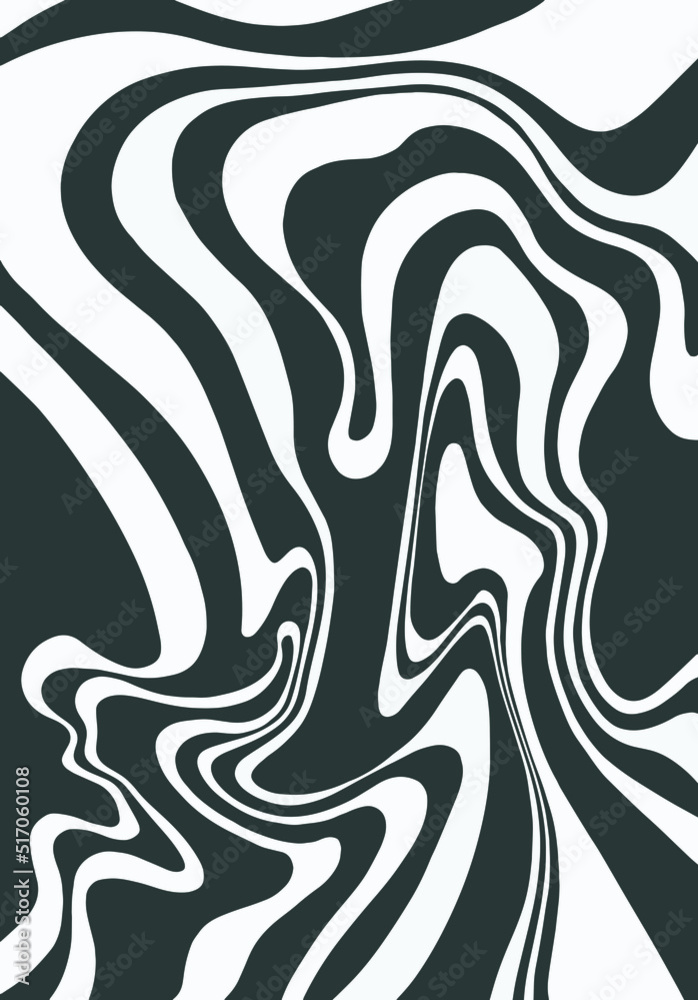 Ondas retro, editable. Ondas retro, editable.