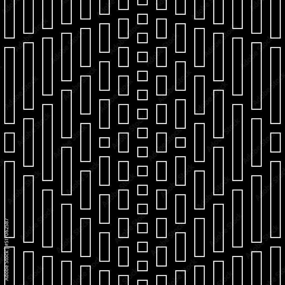 Repeated squares and rectangles background. Geometrical figures wallpaper. Seamless surface pattern design. Symmetrical polygons ornament. Futuristic motif. Digital paper. Vector illustration Repeated squares and rectangles background. Geometrical figures wallpaper. Seamless surface pattern design. Symmetrical polygons ornament. Futuristic motif. Digital paper. Vector illustration