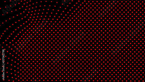 Dome-shaped protrusion part seine by stretching mesh for the illusion three-dimensional deformation of the surface. Screen media video trippy. Mesh LCD display. Scale size different hole space.