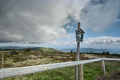 View from Keprnik in Czech Republik