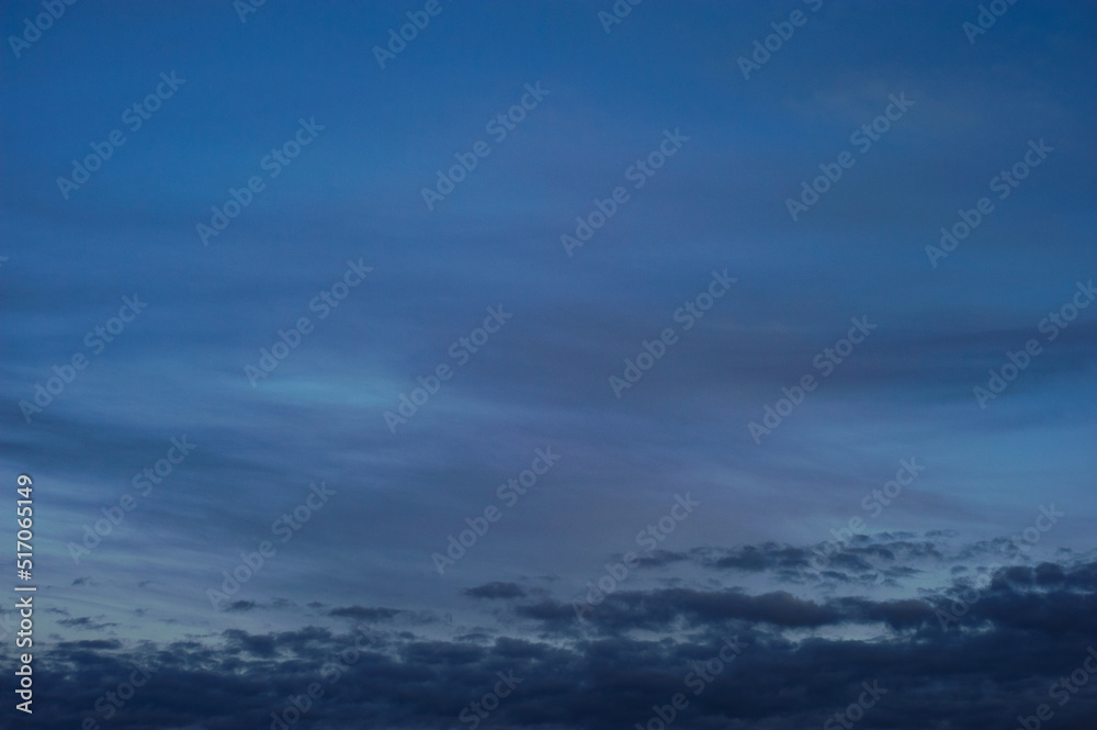 Fototapeta premium Scenic view of clouds on sky during sunset 