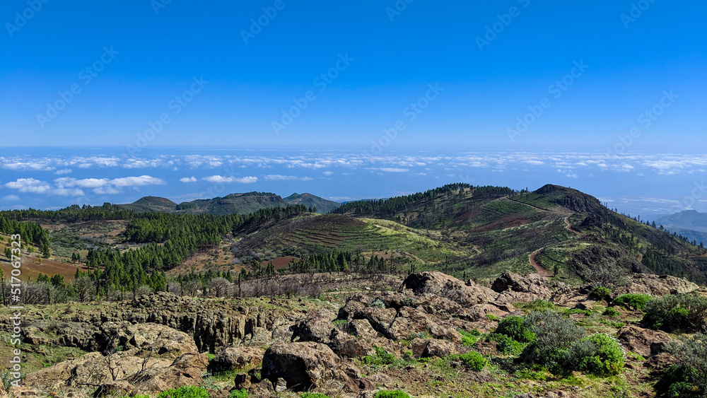 Canary Islands mountains