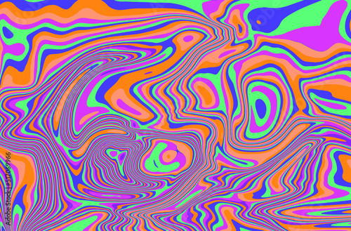 Abstract geometric background with op-art psychedelic pattern of lines.
