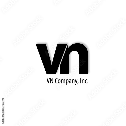 Initial Letter Alphabet Logo vn