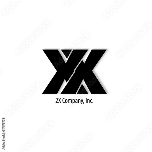 Initial Letter Alphabet Logo xx