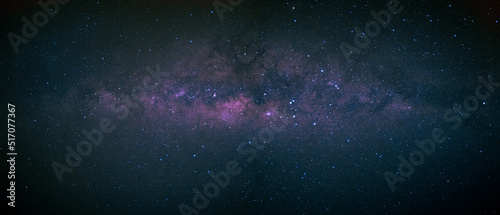 Astrophotography of visible Milky Way galaxy. Stars, space, nebula and stardust at a starry night sky of Brazil 