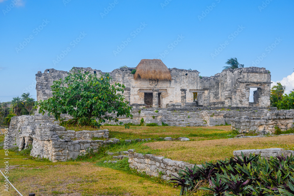 Great palace 25, Mayan Ruins in Tulum, Riviera Maya, Yucatan, Caribbean Sea, Mexico Great palace 25, Mayan Ruins in Tulum, Riviera Maya, Yucatan, Caribbean Sea, Mexico
