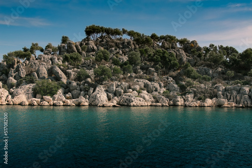 view from the sea