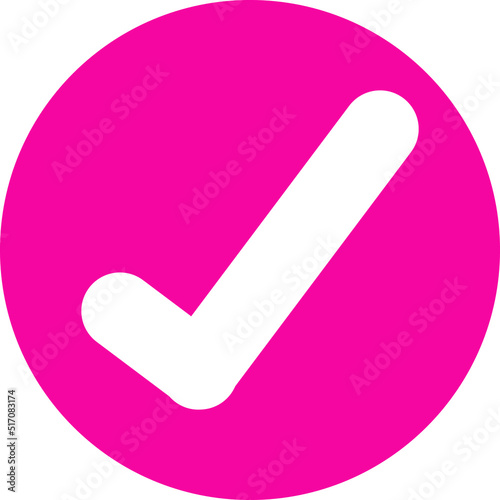 Check symbol enclosed within a ruby red circle