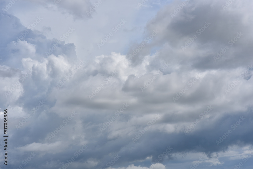 Beautiful sky. Cumulonimbus cloud and cirrus cloud Beautiful sky. Cumulonimbus cloud and cirrus cloud