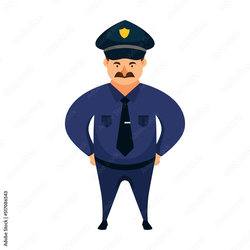 profession character vector illustration