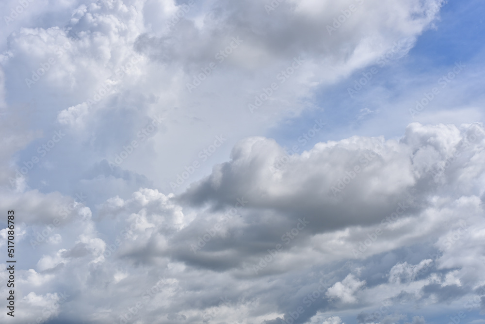 Beautiful sky. Cumulonimbus cloud and cirrus cloud Beautiful sky. Cumulonimbus cloud and cirrus cloud