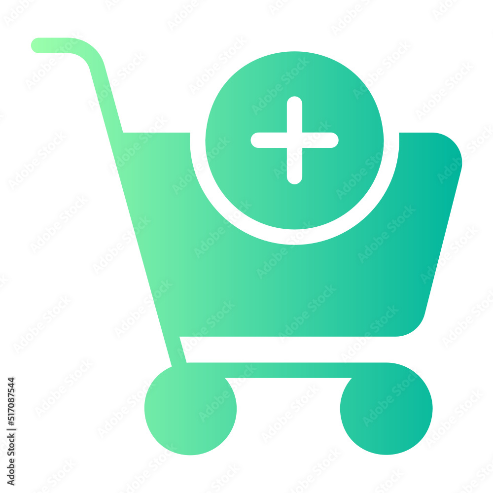 add cart gradient icon add cart gradient icon