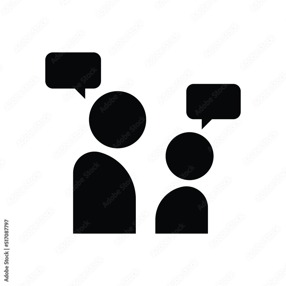 Communication icon design isolated on white background Communication icon design isolated on white background