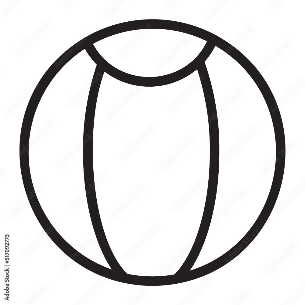 ball line icon ball line icon