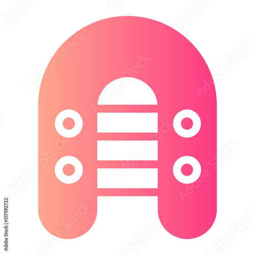 boat gradient icon