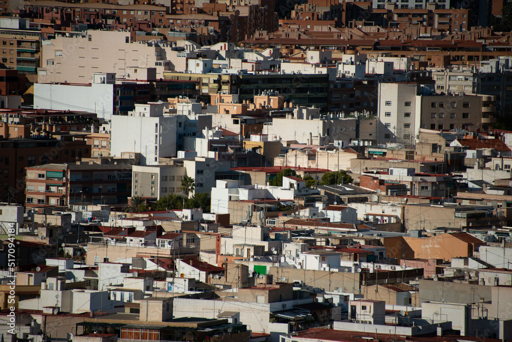 view of alicante city