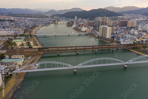 Bridges Across BIwako and Uji River in Shiga photo