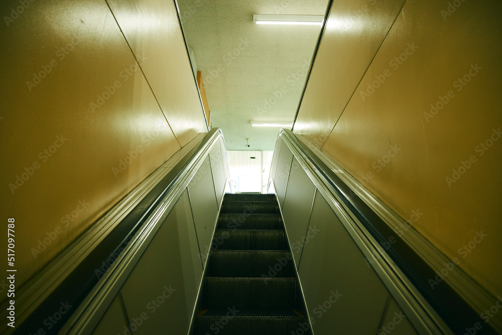 Fototapeta premium エスカレーター レトロ