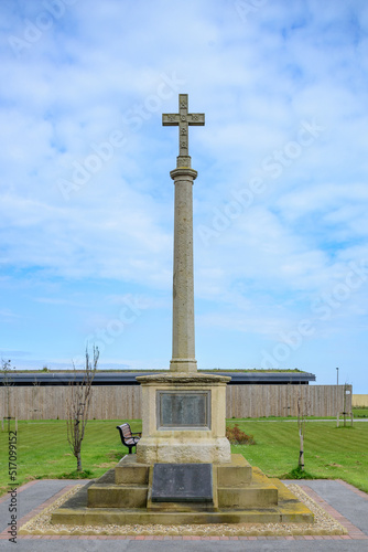 War memorial in Valley Gardens Withernsea,East Yorkshire,UK