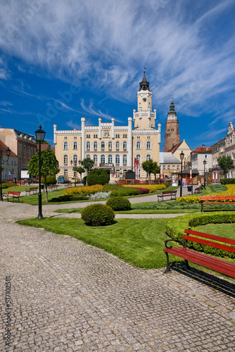 Town hall, from the mid-16th century. Wschowa, Lubusz Voivodeship, Poland. photo