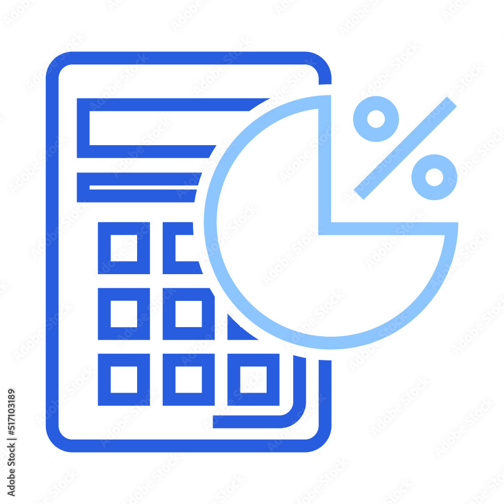 Calculate, rate, calculator icon Calculate, rate, calculator icon