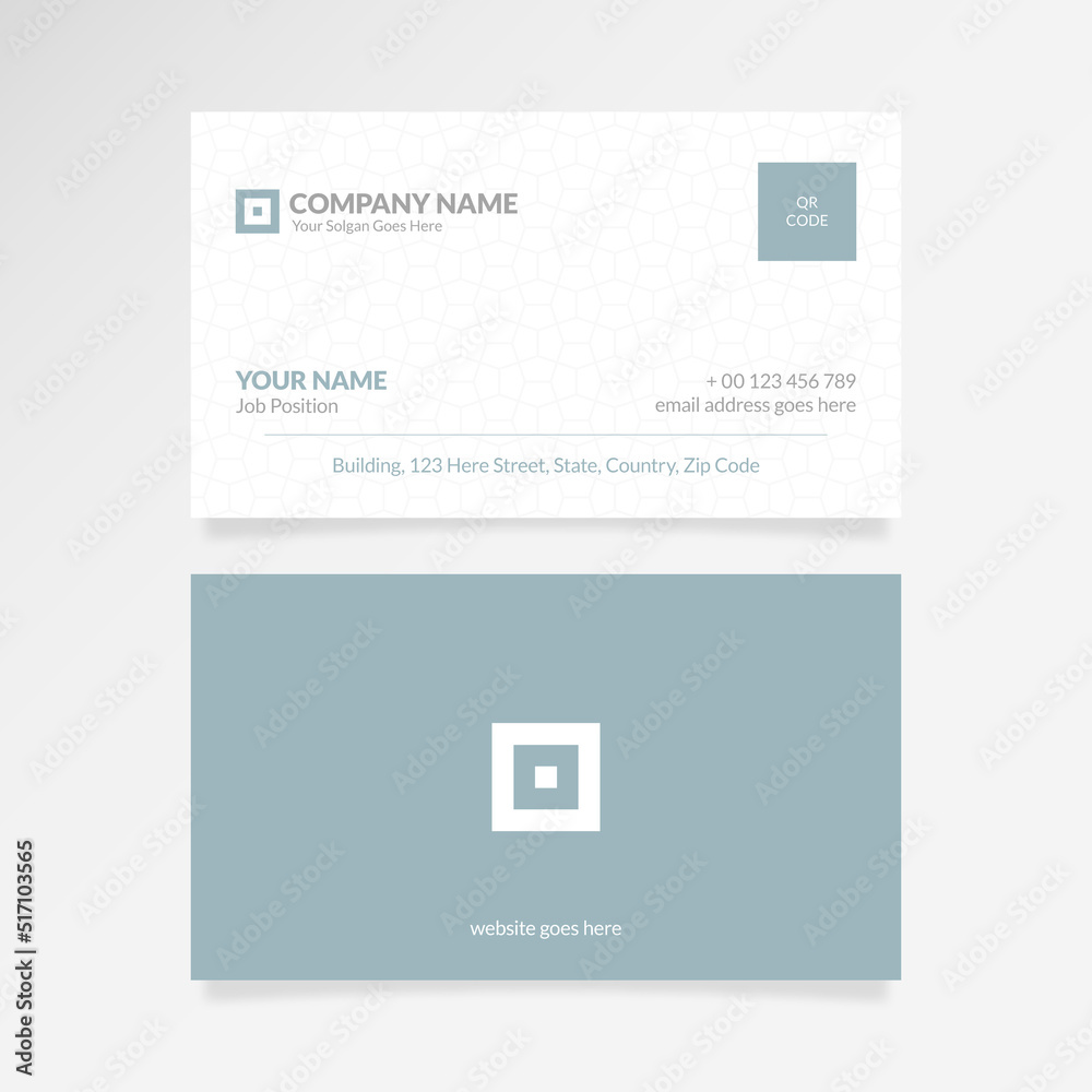 Clean Corporate Business Card Design Template