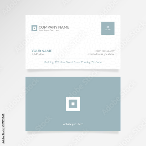 Clean Corporate Business Card Design Template