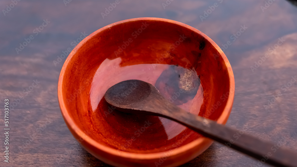 Wooden Bowl and Wooden Spoon isolated on brown background. Empty wooden dish and spoon
Wooden Bowl and Wooden Spoon isolated on brown background. Empty wooden dish and spoon