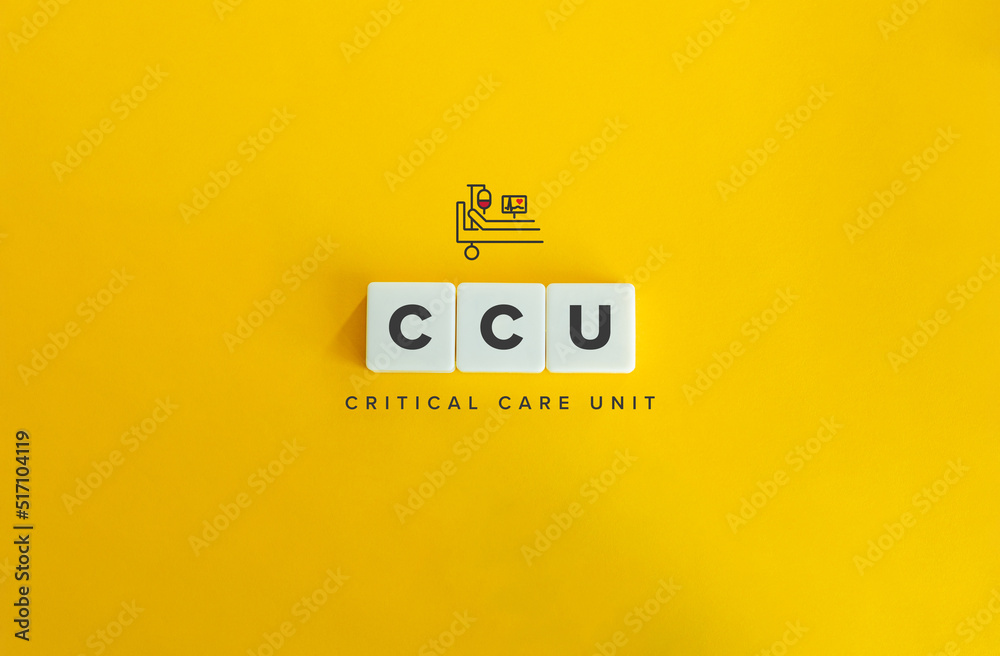 Critical Care Unit (CCU) Banner and Concept