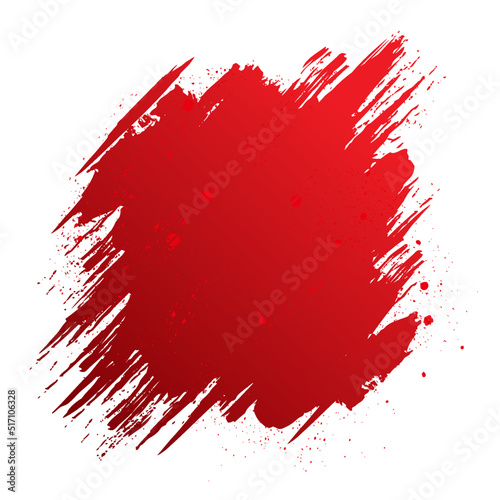 brush stroke patch vector illustration	
