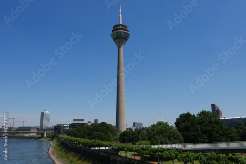 Rheinturm in Düsseldorf photo