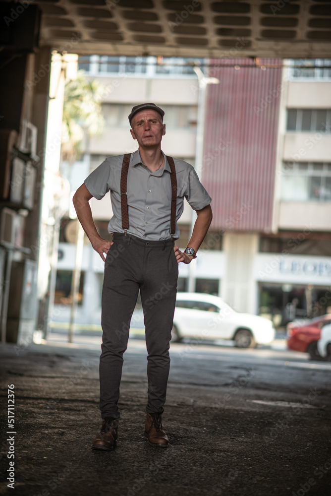Fototapeta premium Peaky blinders in Tel Aviv