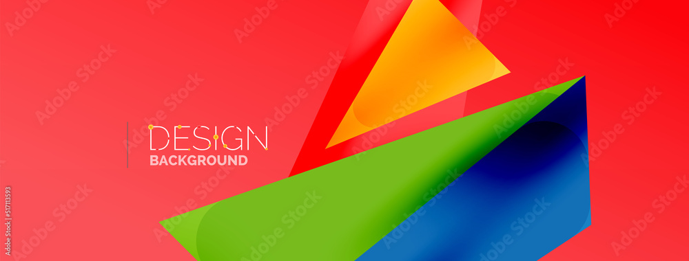 Background abstract overlapping shapes. Minimal composition vector illustration for wallpaper banner background or landing page