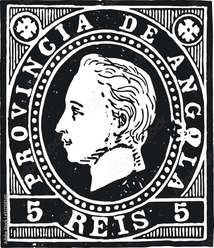 Vintage Postal, Postage, Mail Stamps in Vector