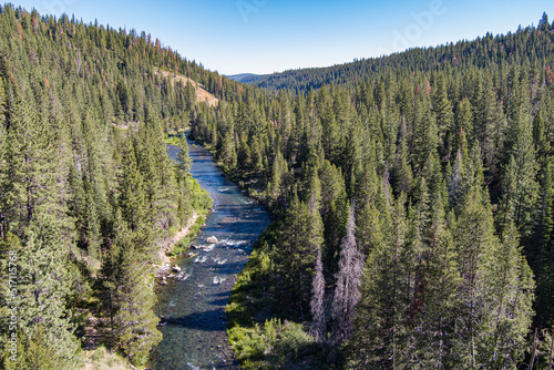 Landscape View of Truckee River photo