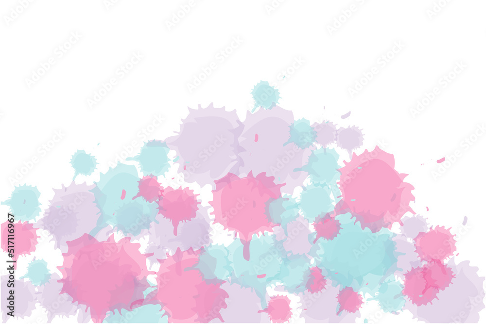 Abstract water color paint background with copy space