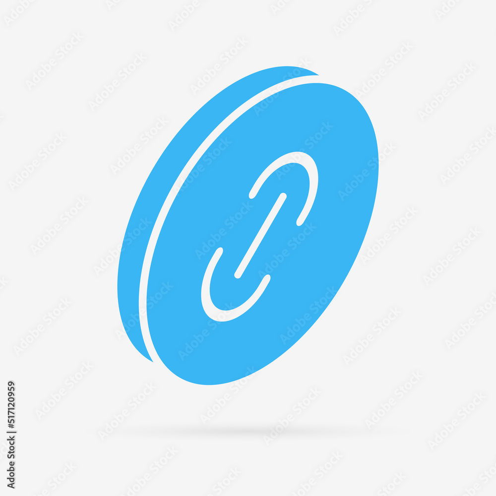 Internal Links isometric vector icon for SEO concept. Flat vector illustration isolated on white background Internal Links isometric vector icon for SEO concept. Flat vector illustration isolated on white background