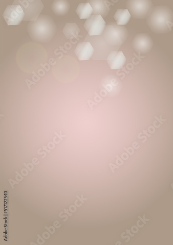 Abstract Vector Pink Background with Silver and White Light Spots. Magic Shiny Pastel Print. Baby Print. Romantic Bokeh Blurred Page Design for Christmass.  Gentle Stardust Pattern.