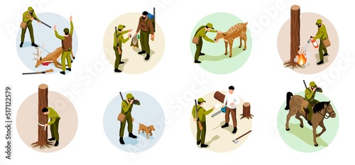 Isometric Forester Composition