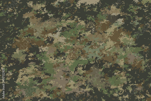 Texture military camouflage, army green hunting