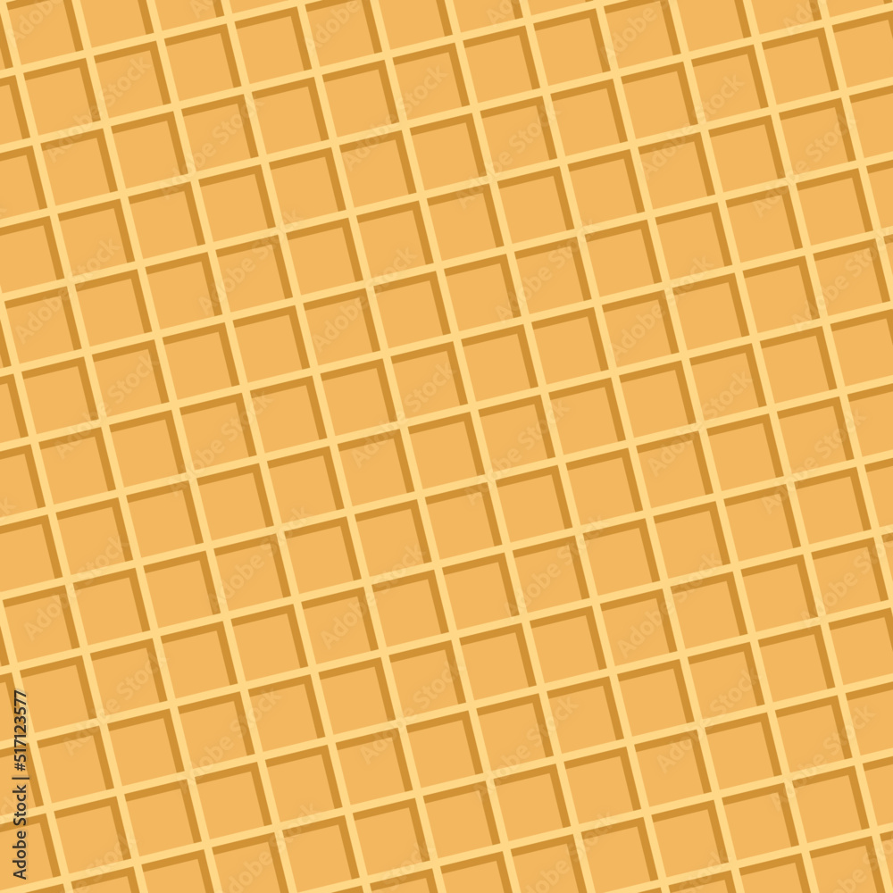 Ice cream texture waffle background. Glazed wafer sweet cake texture. Vector background template for banner with space for text Ice cream texture waffle background. Glazed wafer sweet cake texture. Vector background template for banner with space for text