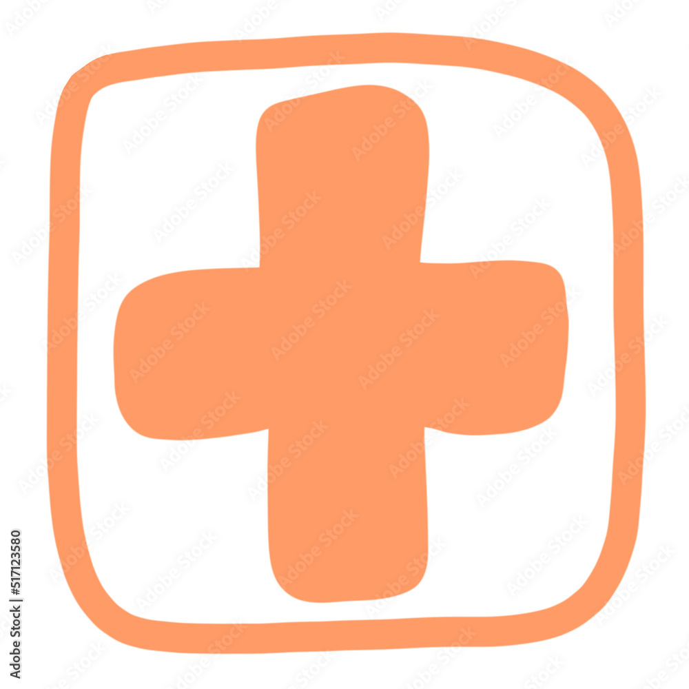 Obraz premium Aid kit icon
