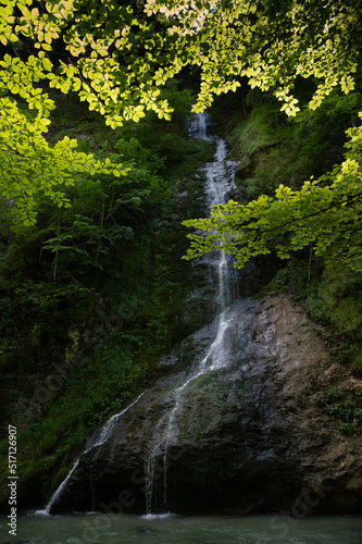 Hundsbach Wasserfall im Naturpark   tscher-Torm  uer