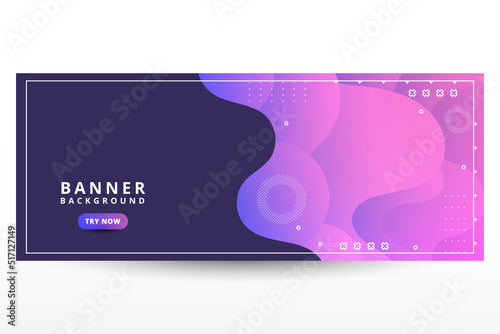 background banners. full of colors, purple gradations liquid effect